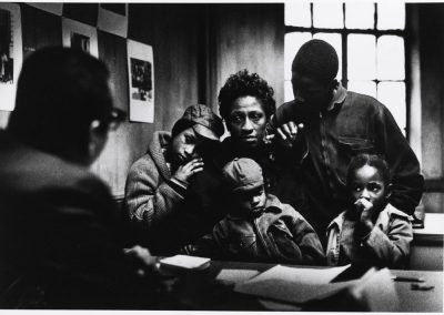 Gordon Parks, American, 1912-2006. The Fontenelles at the Poverty Board, Harlem, New York, 1967.